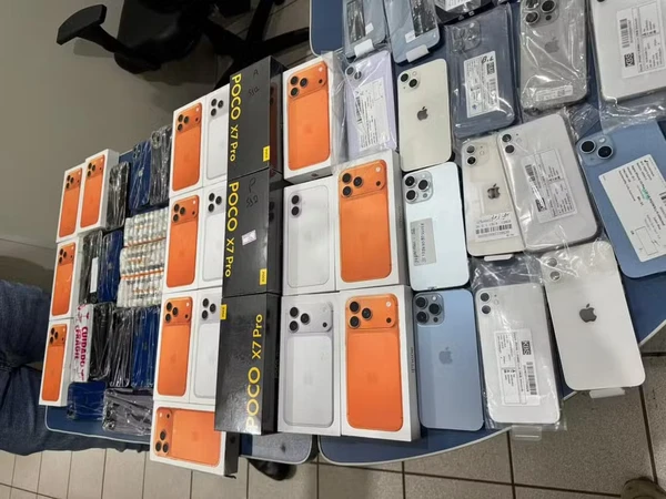 Celulares apreendidos
